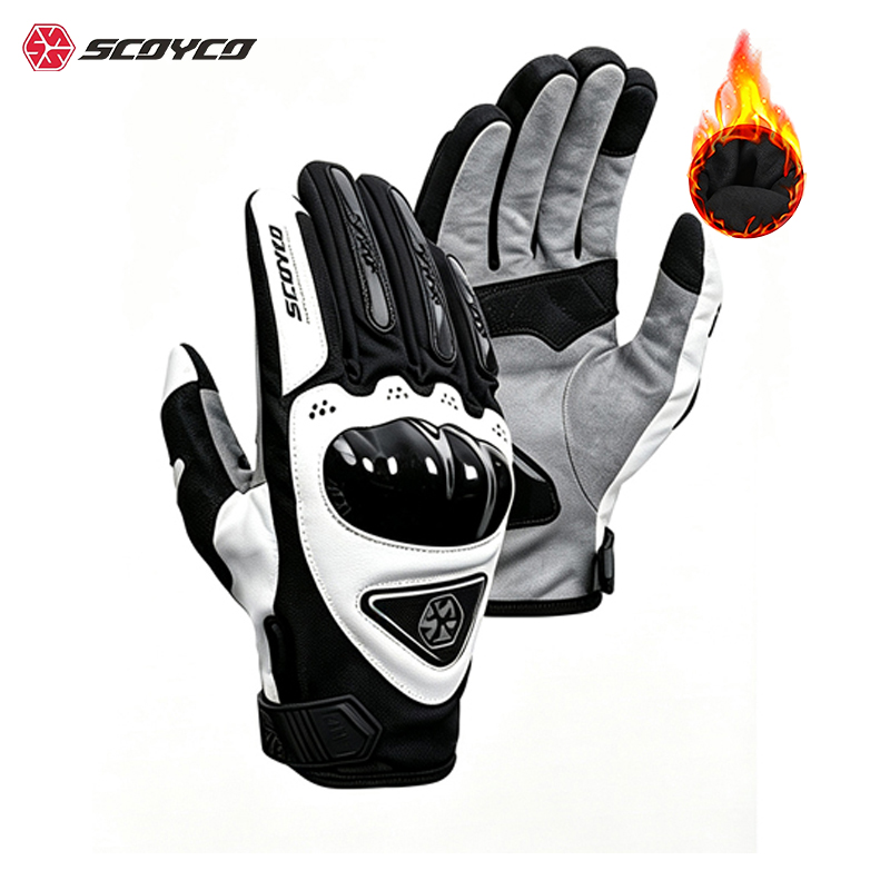 Work Glove Impact - Sarung Tangan Motor Musim Dingin Scoyco,