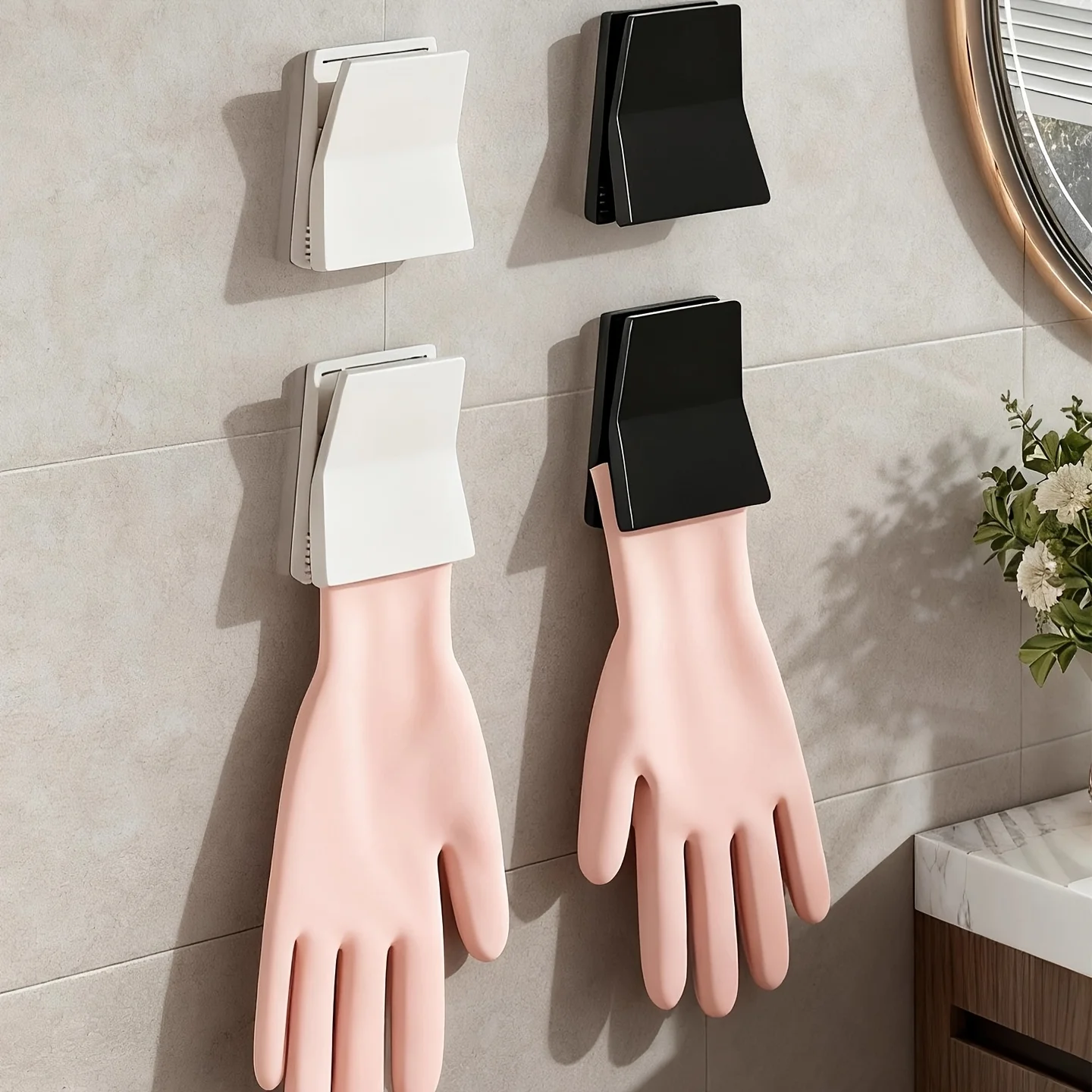 Rubber Glove Cleaning - Gantungan Sarung Tangan Karet untuk Dapur,