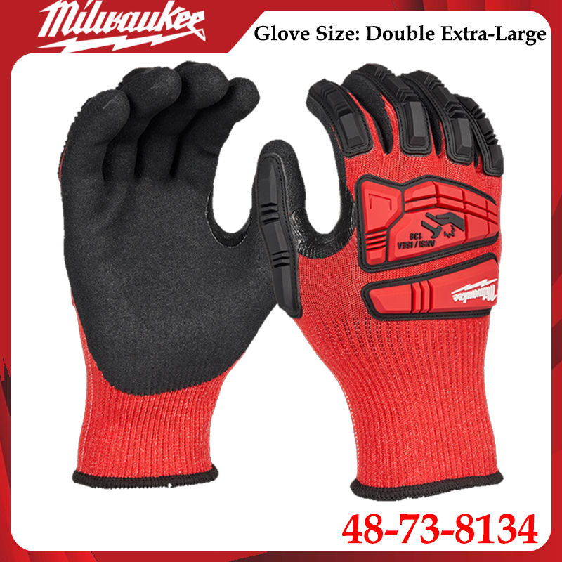 Work Glove Impact - `Sarung Tangan Kerja Milwaukee 48-73-8134 XXL