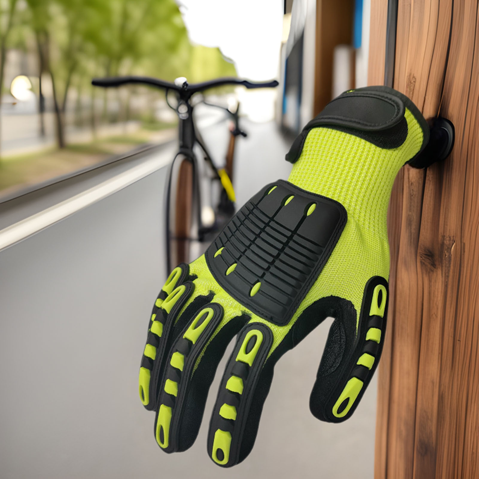 Sarung Tangan Kerja Keamanan A - Work Glove Impact ulasan dan harga