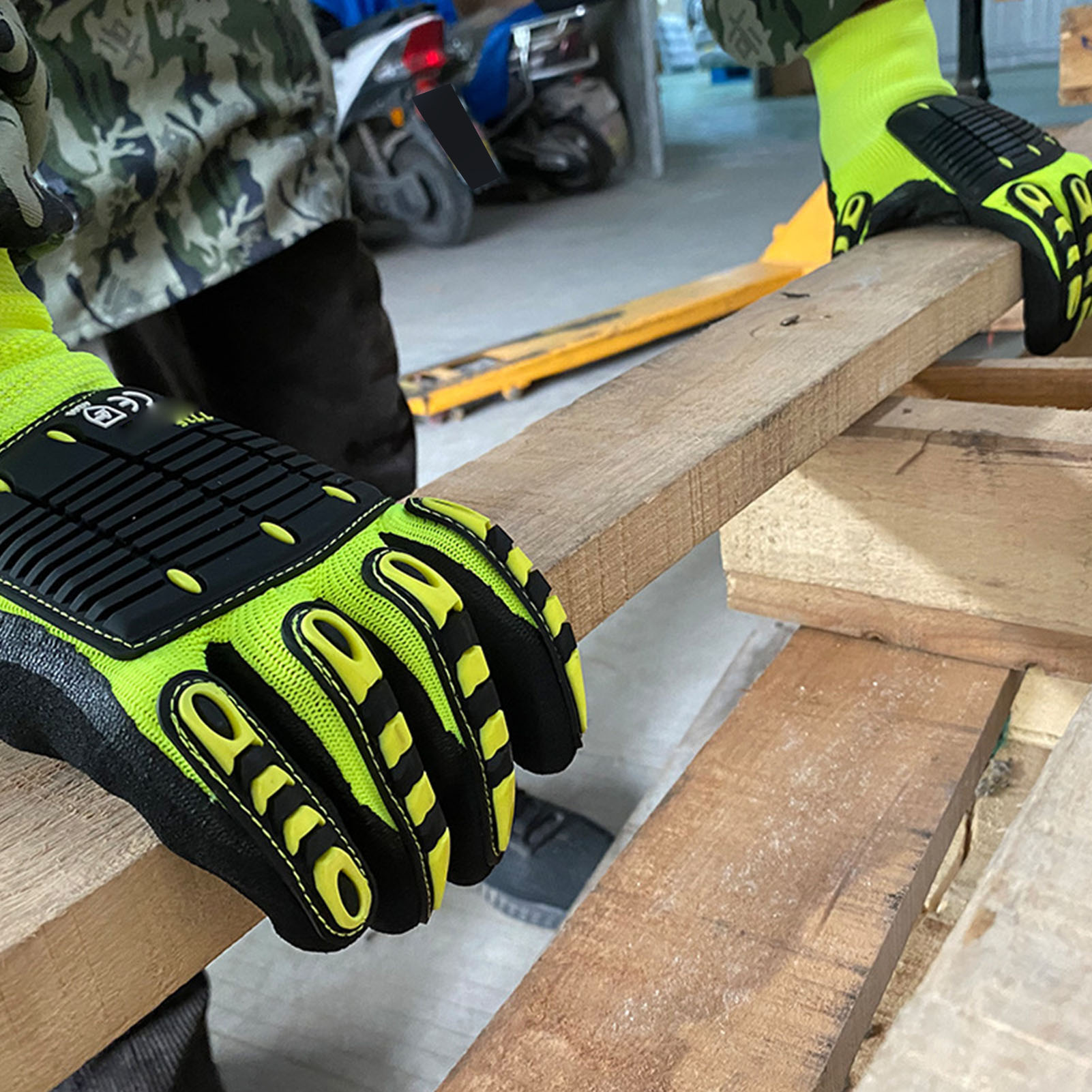 Sarung Tangan Kerja Keamanan A - Work Glove Impact ulasan dan harga