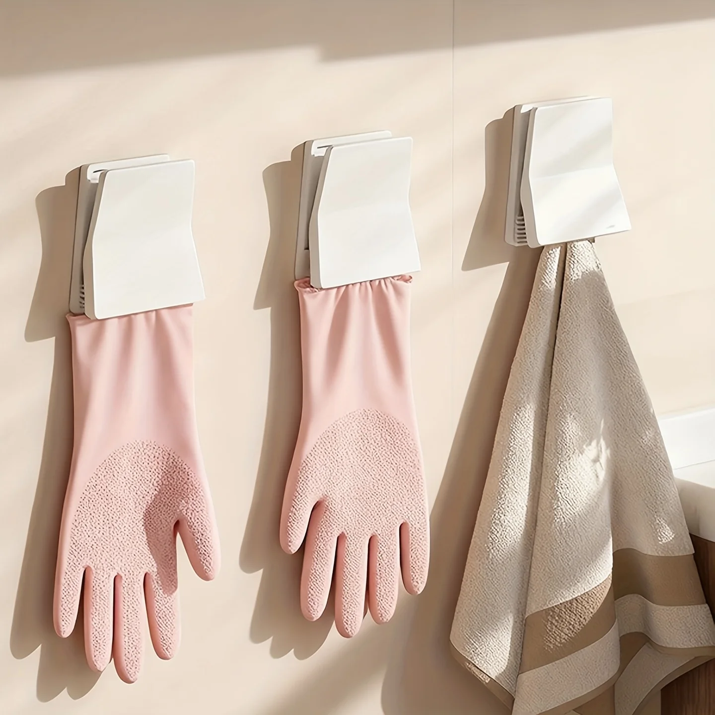 Gantungan Sarung Tangan Karet  - Rubber Glove Cleaning ulasan dan harga