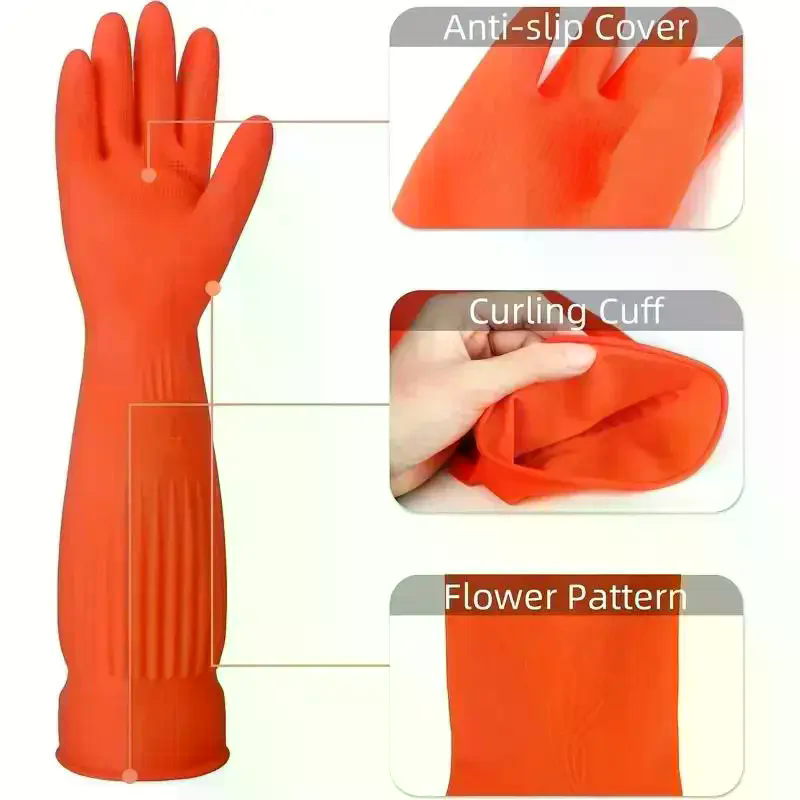 Sarung Tangan Cuci Piring Kare - Rubber Glove Cleaning ulasan dan harga