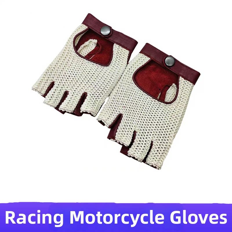 Sarung Tangan Setengah Jari Ku - Leather Driving Glove ulasan dan harga